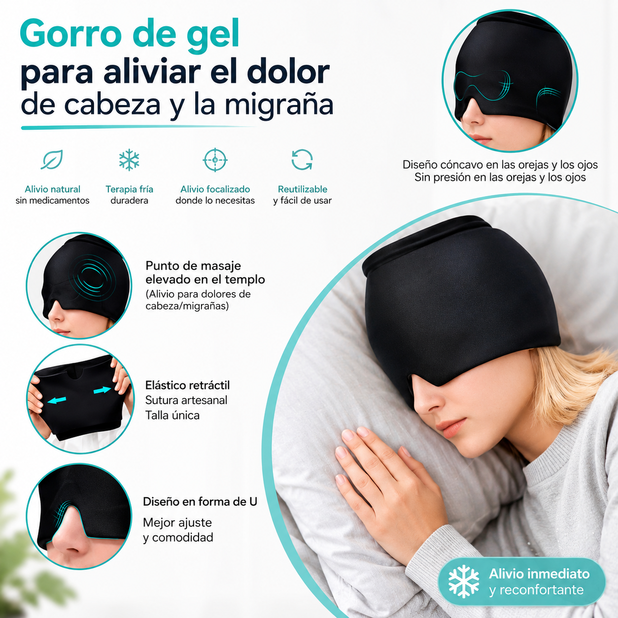 F - GORRO ANTIMIGRANA