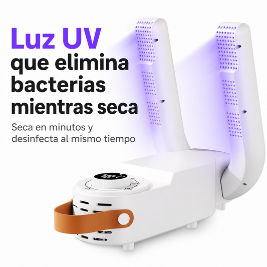 Secador Inteligente de Zapatos con Luz UV